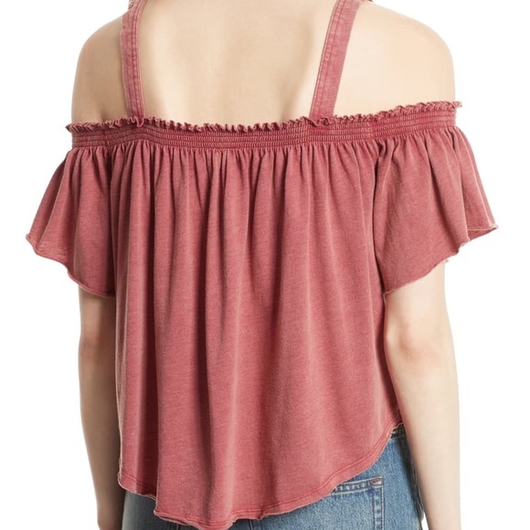 Free people darling off the shoulder top - Picture 2 of 5